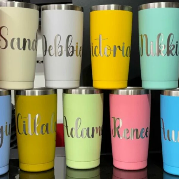Custom Engraved Products in Austin for Tumblers