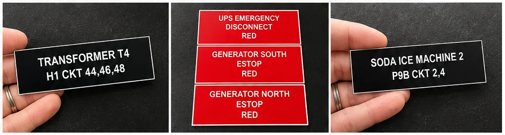 Customized Industrial ID tags