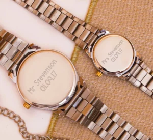 custom engraved watches laser etching