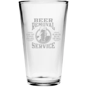 custom laser engraved pint glasses