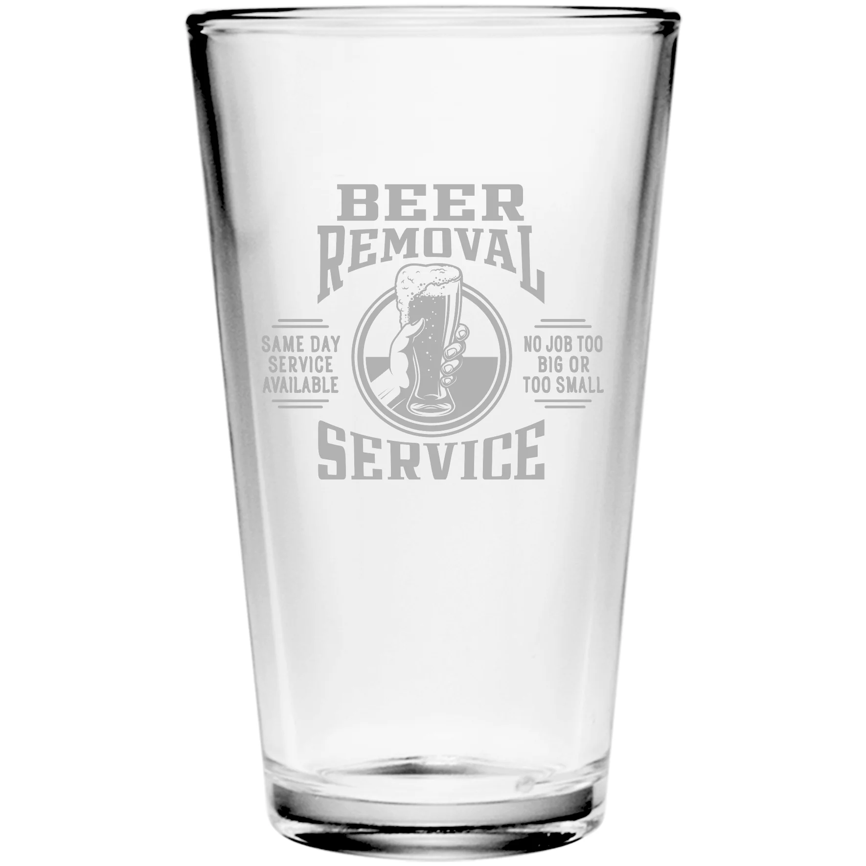 custom laser engraved pint glasses